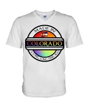 Made In Colorado MR0297 V-Neck T-Shirt tile