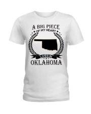 A Big Piece Of My Heart Lives In Oklahoma Ladies T-Shirt tile