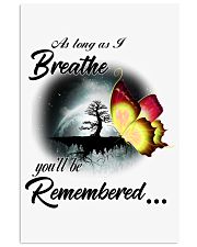 Butterfly You'll Be Rememberd PT0151 Vertical Poster tile