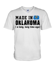 Made In Oklahoma V-Neck T-Shirt tile