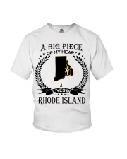 A Big Piece Of My Heart Lives In Rhode Island Youth T-Shirt tile