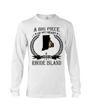 A Big Piece Of My Heart Lives In Rhode Island Long Sleeve Tee tile