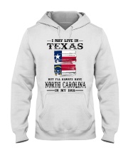 Live Texas North Carolina In My DNA Hooded Sweatshirt tile