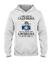 Live California Louisiana In My DNA Hooded Sweatshirt tile