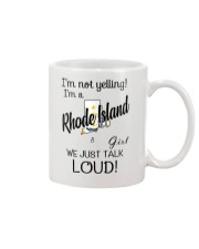 I'm Not Yelling I'm A Rhode Island Girl Mug tile