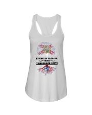 Living In Florida Tennessee Roots Ladies Flowy Tank tile