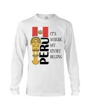 Peru Story Begins MR0214 Long Sleeve Tee tile