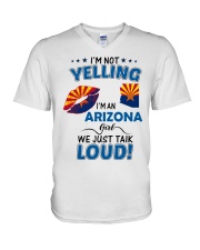 I'm A Arizona Girl V-Neck T-Shirt tile