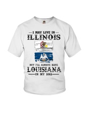 Live Illinois Louisiana In My DNA Youth T-Shirt tile