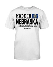 Made in Nebraska Classic T-Shirt front
