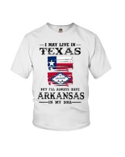 Live Texas Arkansas In My DNA Youth T-Shirt tile