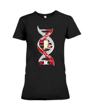 Rhode Island It's In My DNA Premium Fit Ladies Tee tile