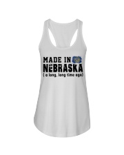 Made In Nebraska Ladies Flowy Tank tile