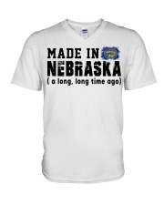Made In Nebraska V-Neck T-Shirt tile