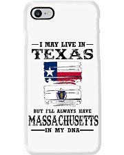 Live Texas Massachusetts In My DNA Phone Case tile