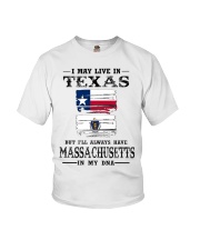 Live Texas Massachusetts In My DNA Youth T-Shirt tile