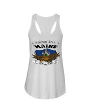 Made In Maine Ladies Flowy Tank tile