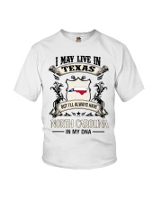Live In Texas North Carolina In My DNA Youth T-Shirt tile