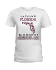 Live Florida Be A Minnesota Girl MR0283 Ladies T-Shirt tile