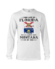 Live Florida Montana In My DNA Long Sleeve Tee tile