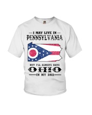 Live In Pennsylvania But Ohio In My DNA Youth T-Shirt tile