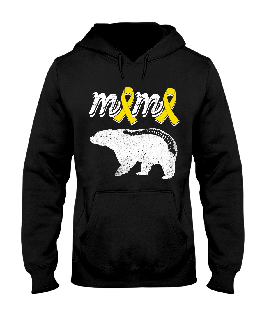 MAMA BEAR SPINA BIFIDA Hooded Sweatshirt