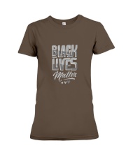 black lives matter Premium Fit Ladies Tee front