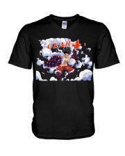 luffy gear 4 snake man V-Neck T-Shirt thumbnail