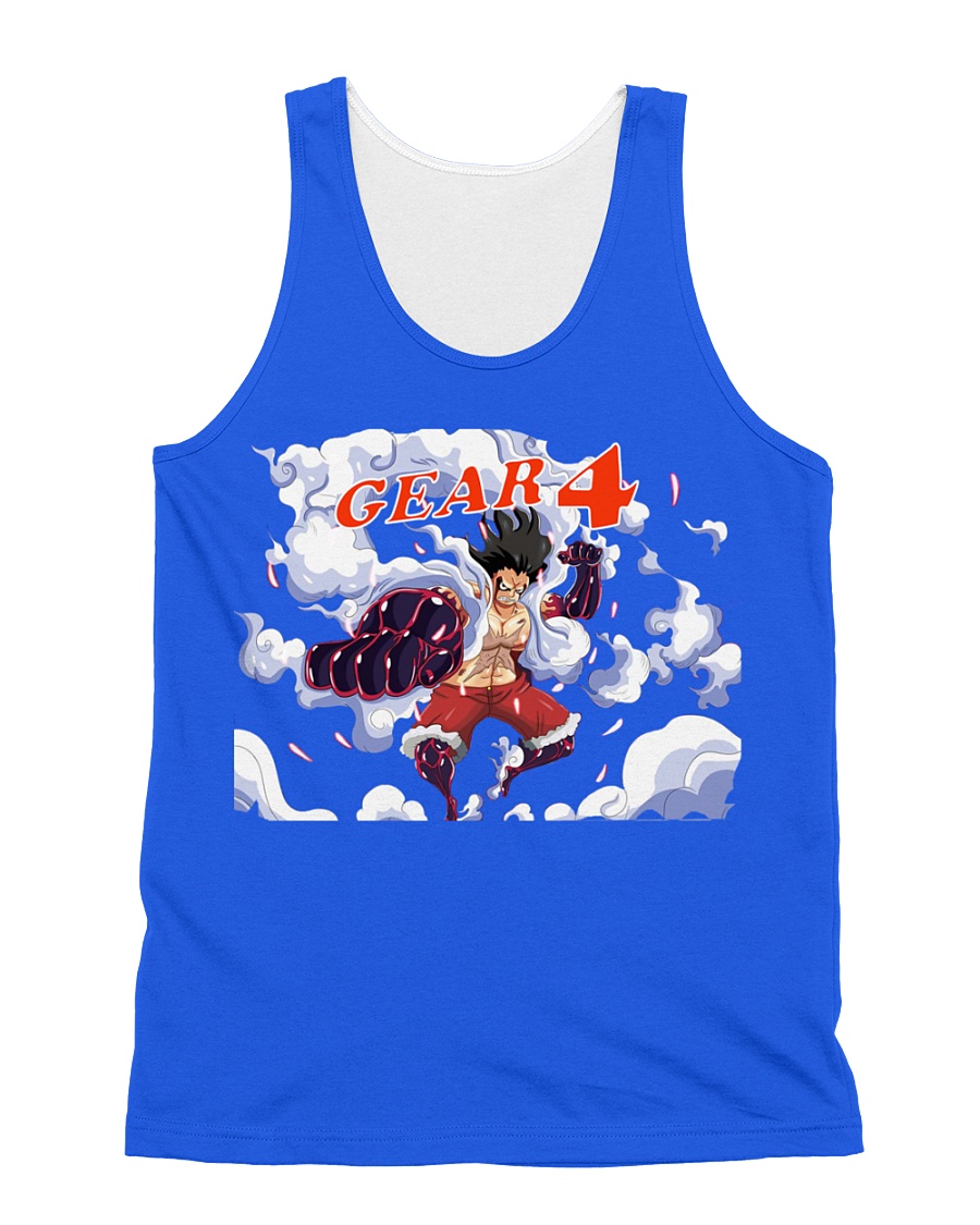 luffy gear 4 snake man All-over Unisex Tank