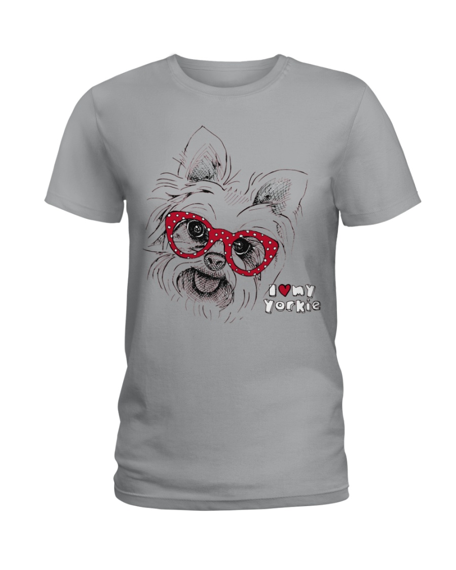Love Yorkies Ladies T-Shirt