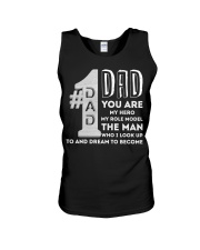 No1-DAD-MY-HERO Unisex Tank thumbnail
