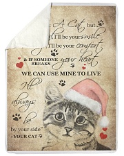 I Know im just a Cat Large Sherpa Fleece Blanket - 60" x 80" thumbnail