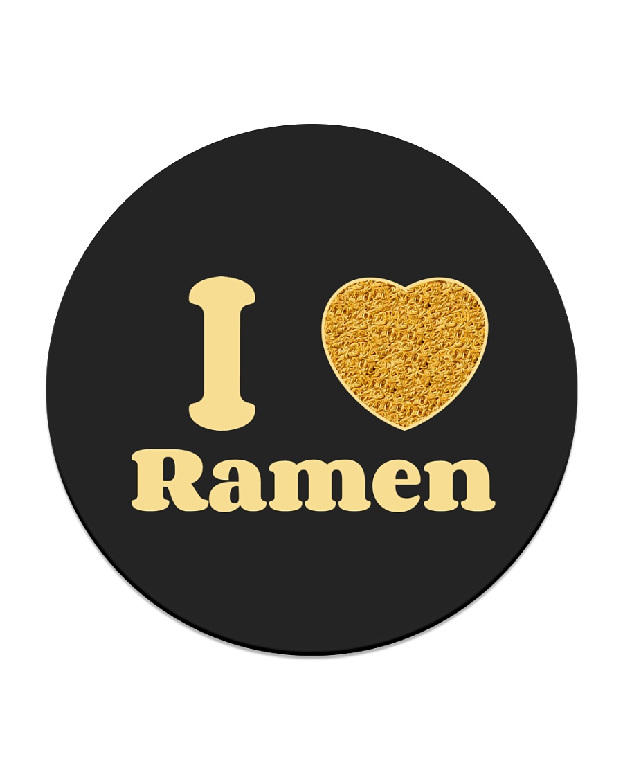 I love Ramen Circle Coaster