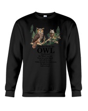 Advice From Owl Crewneck Sweatshirt thumbnail