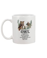 Advice From Owl Mug back