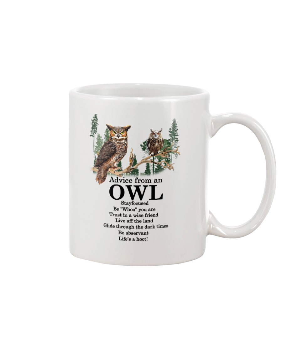 Advice From Owl Mug