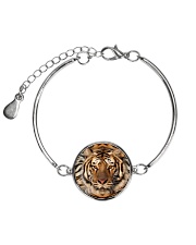 Tiger Big Face 1506 Metallic Circle Bracelet thumbnail