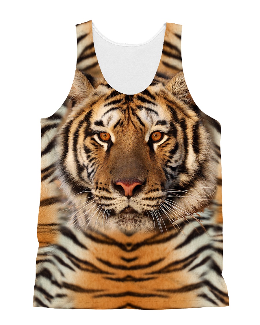 Tiger Big Face 1506 All-over Unisex Tank