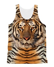 Tiger Big Face 1506 All-over Unisex Tank front
