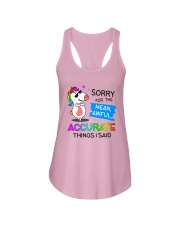 Unicorn Sorry 0410 Ladies Flowy Tank thumbnail