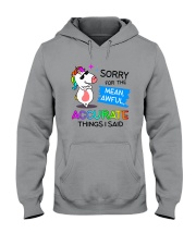 Unicorn Sorry 0410 Hooded Sweatshirt thumbnail
