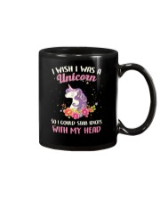 Unicorn With My Head Mug thumbnail
