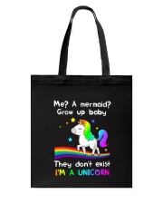 Unicorn grow up 0810 Tote Bag thumbnail