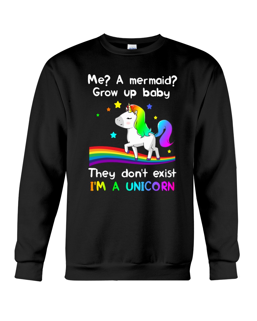 Unicorn grow up 0810 Crewneck Sweatshirt