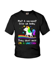 Unicorn grow up 0810 Youth T-Shirt thumbnail