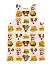 Jack Russell Terrier hamburger 1406L All-over Unisex Tank back