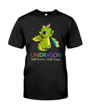 Half Unicorn Half Dragon 2906 Classic T-Shirt front