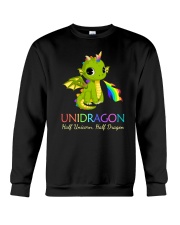Half Unicorn Half Dragon 2906 Crewneck Sweatshirt thumbnail