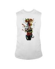 Skull woman cat Sleeveless Tee thumbnail