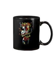 Skull woman cat Mug thumbnail